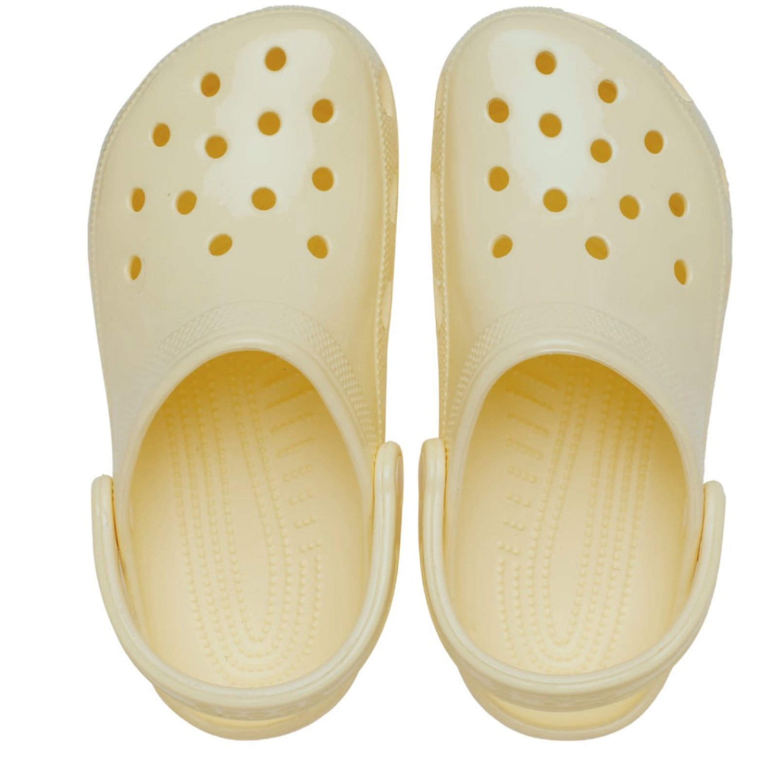 Giay Crocs Classic High Shine 'Buttercream Yellow' 209609-760