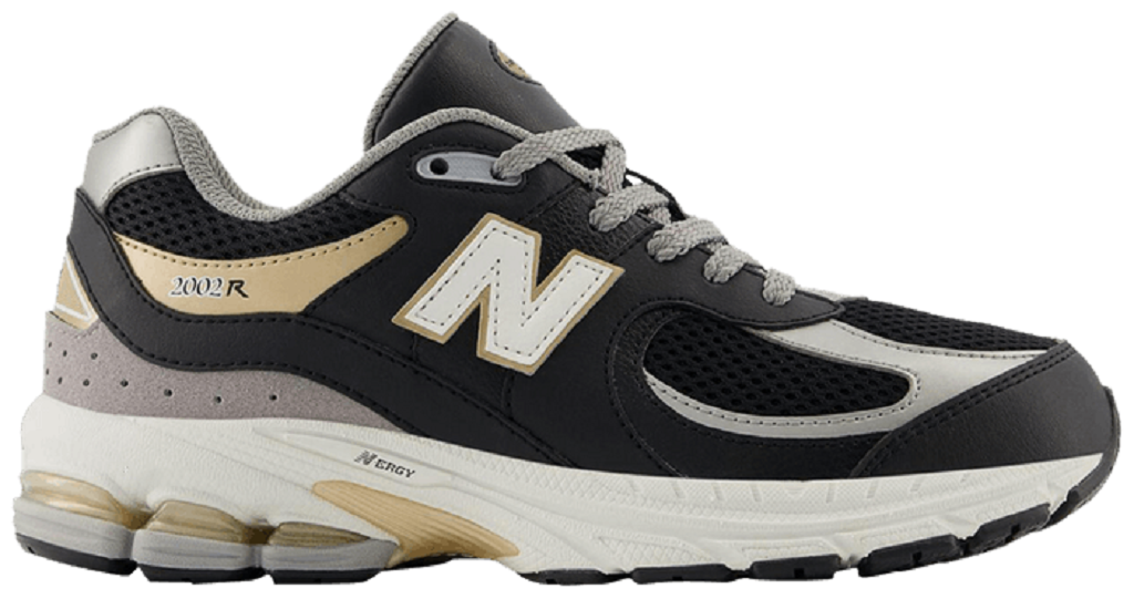 Giay New Balance 2002R Big Kid 'Black Sea Salt Gold' GC2002PO