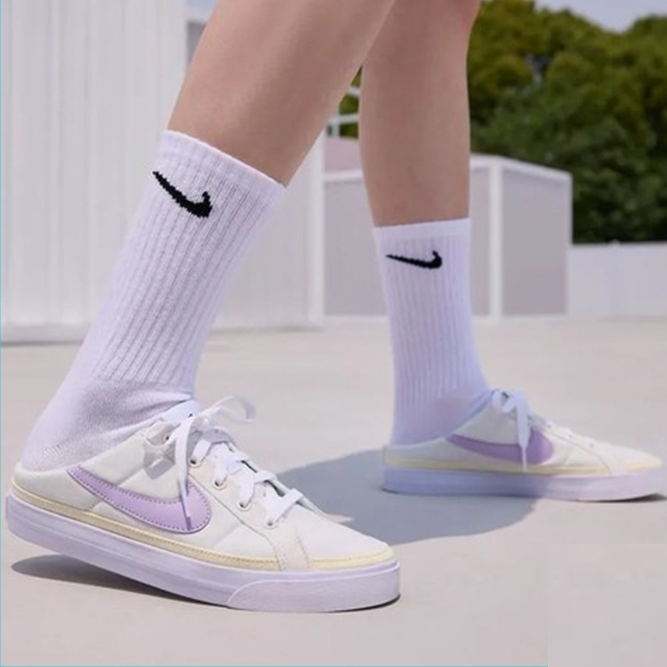 Giay Nike Court Legacy Mule 'Sail Violet Mist' HJ3494-151