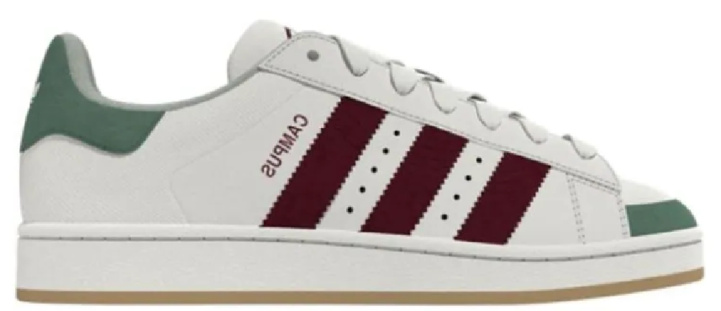 Giay Adidas Campus 00s 'White Red Green' IE3914