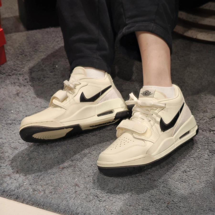 Giày Nike Air Jordan Legacy 312 Low 'Coconut Black' HV1807-101 - Ảnh 4