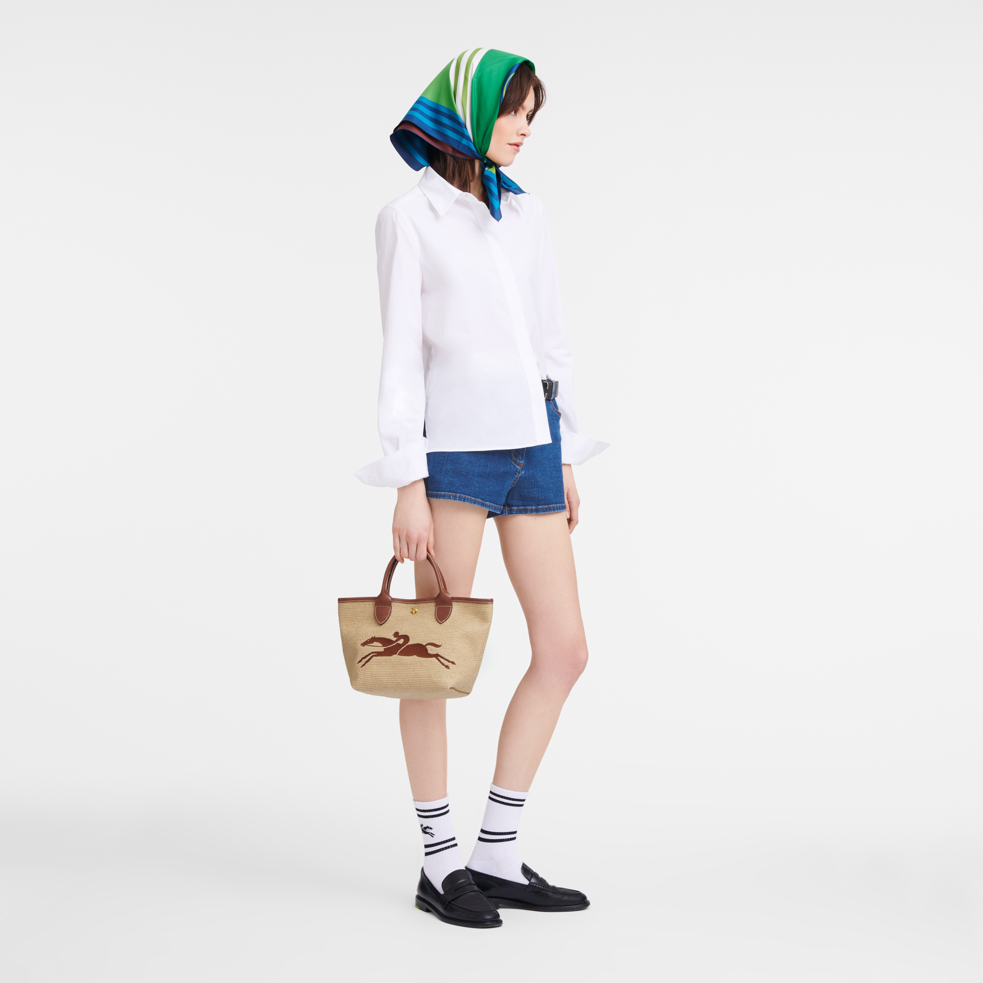 Tui Longchamp Le Panier Pliage S Basket Bag 'Brown' 10144HZB035