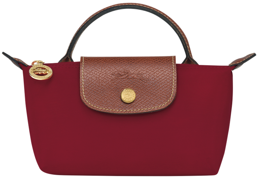 Tui Longchamp Le Pliage Original Pouch With Handle 'Red' 34175089P59