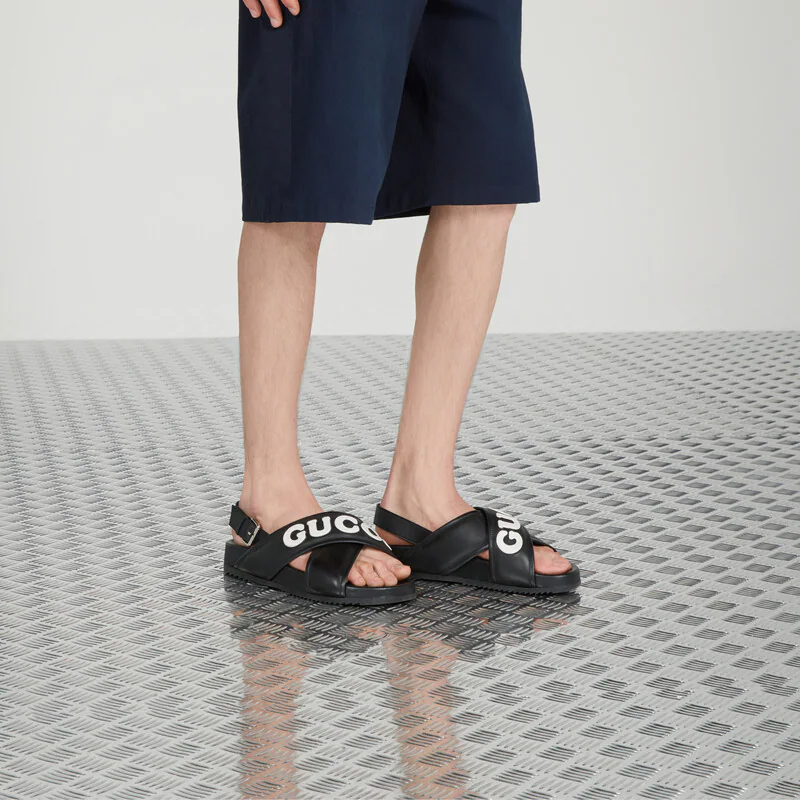 Dep Gucci Basic Sandal 'Black' 742024-AABYS-1365