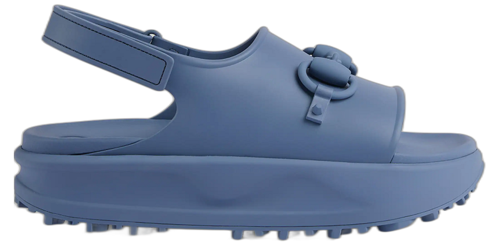 Dep Gucci Horsebit Flatform Sandal 'Blue' 747752-JAAC9-4246