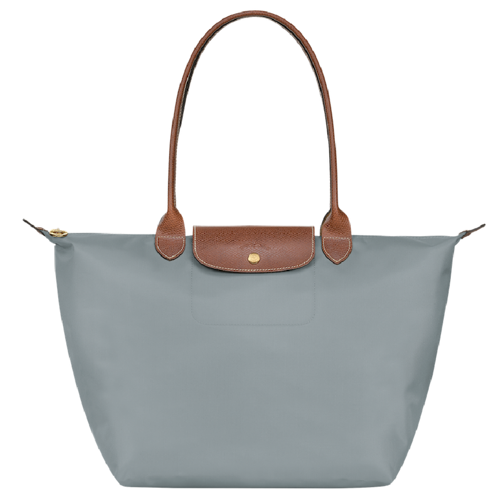 Tui Longchamp Le Pliage Original L Tote Bag 'Steel' L1899089P80