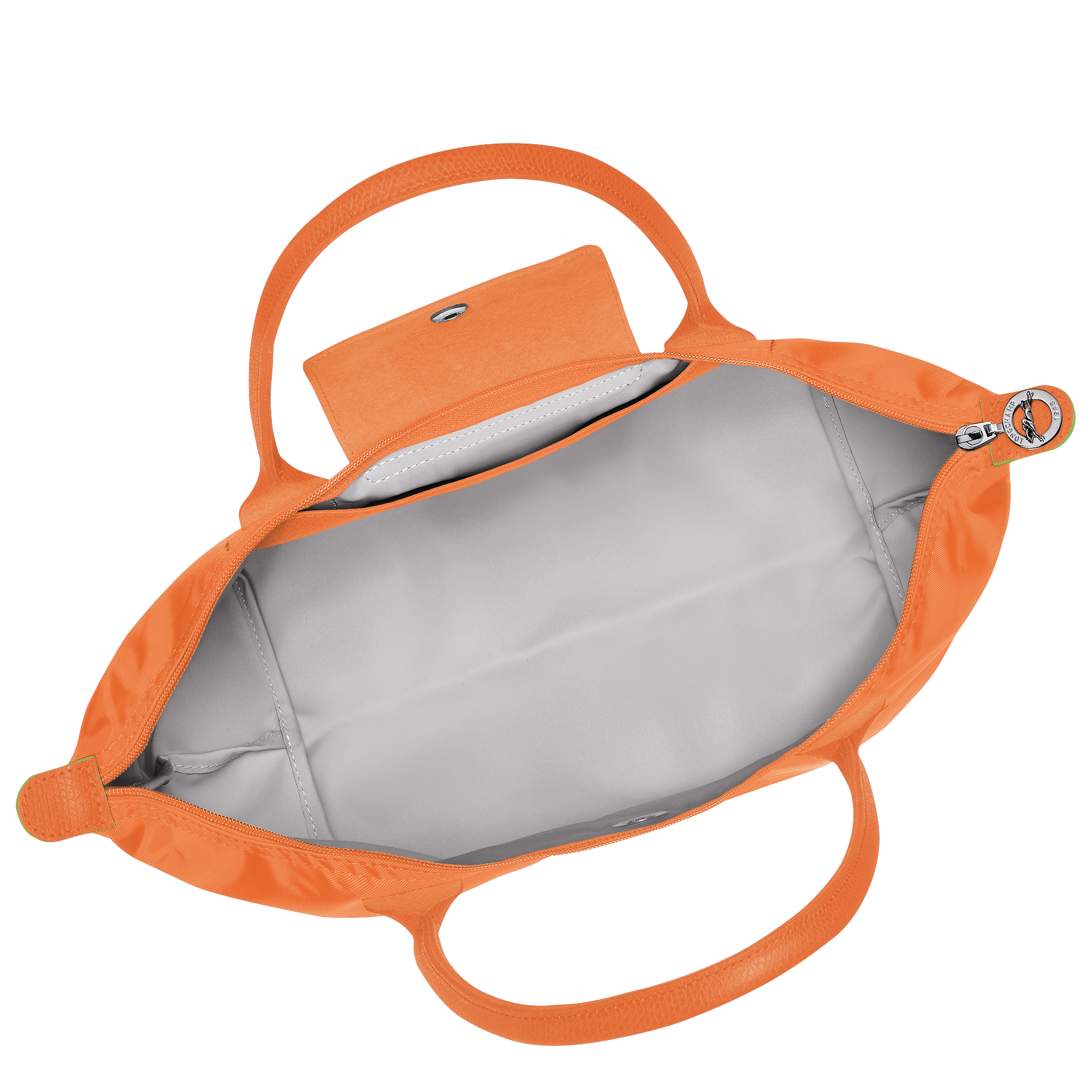 Tui Longchamp Le Pliage Green M Tote Bag 'Orange' L2605919P54