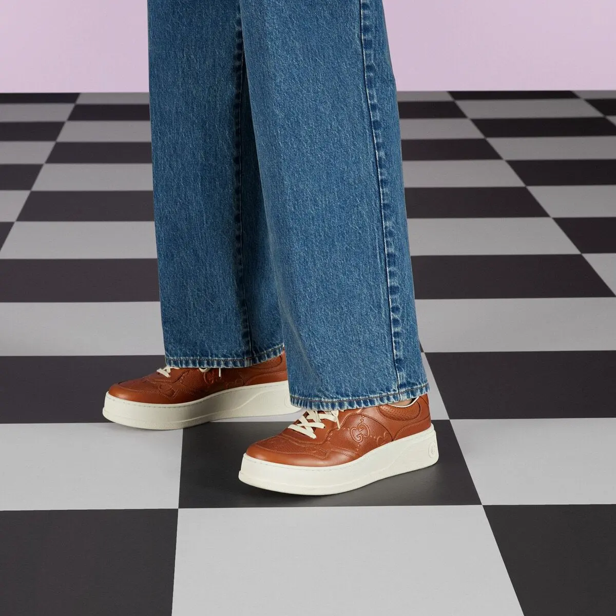 Giay Gucci GG Sneaker 'Brown' ‎726544-AABBV-2742