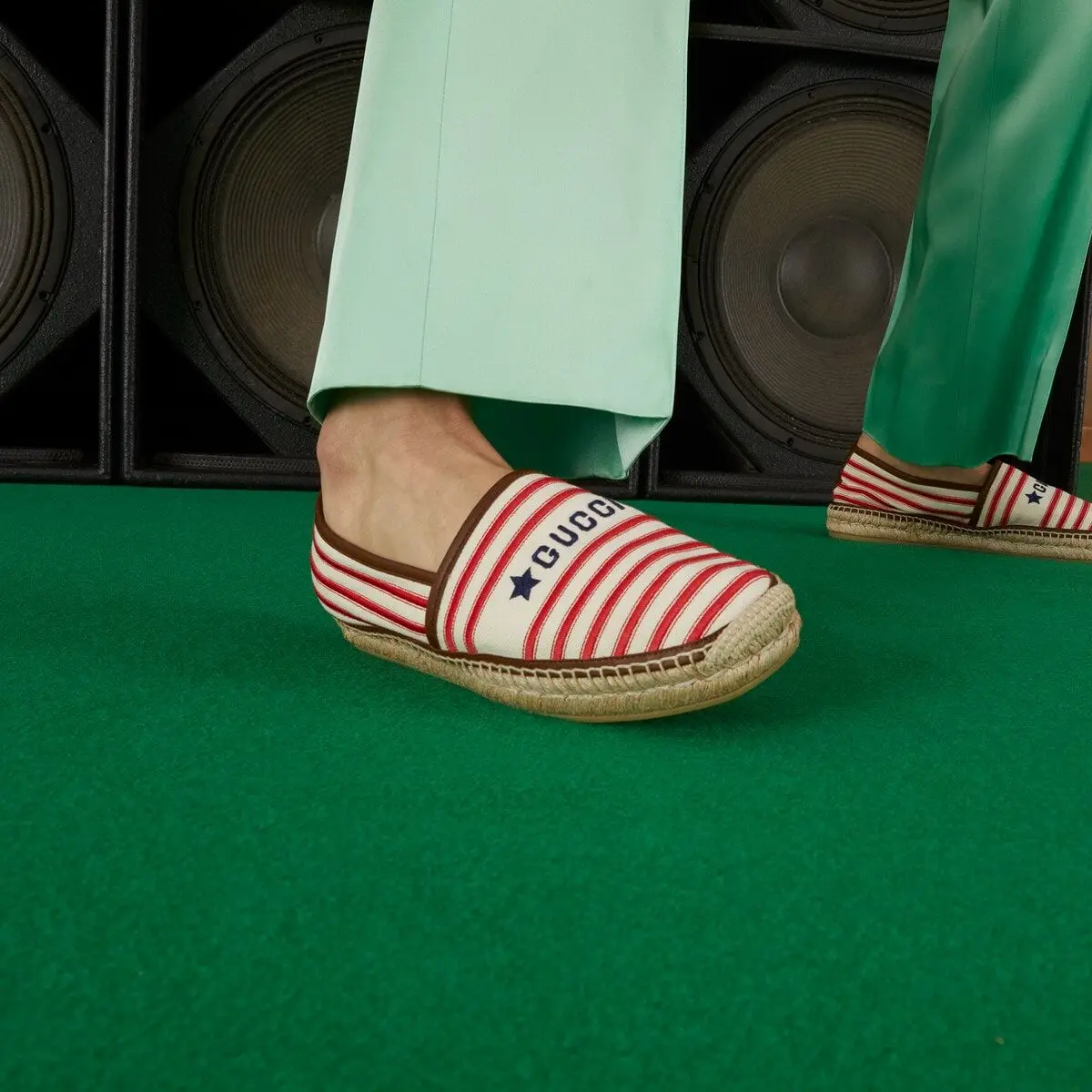 Giay Gucci Star Espadrille 'Red' 692968-F6LZ0-9098