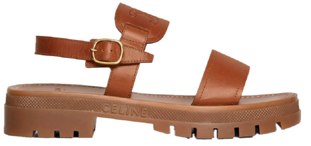 Dep Celine Clea Triomphe Sandal 'Tan' 352473778C-04LU