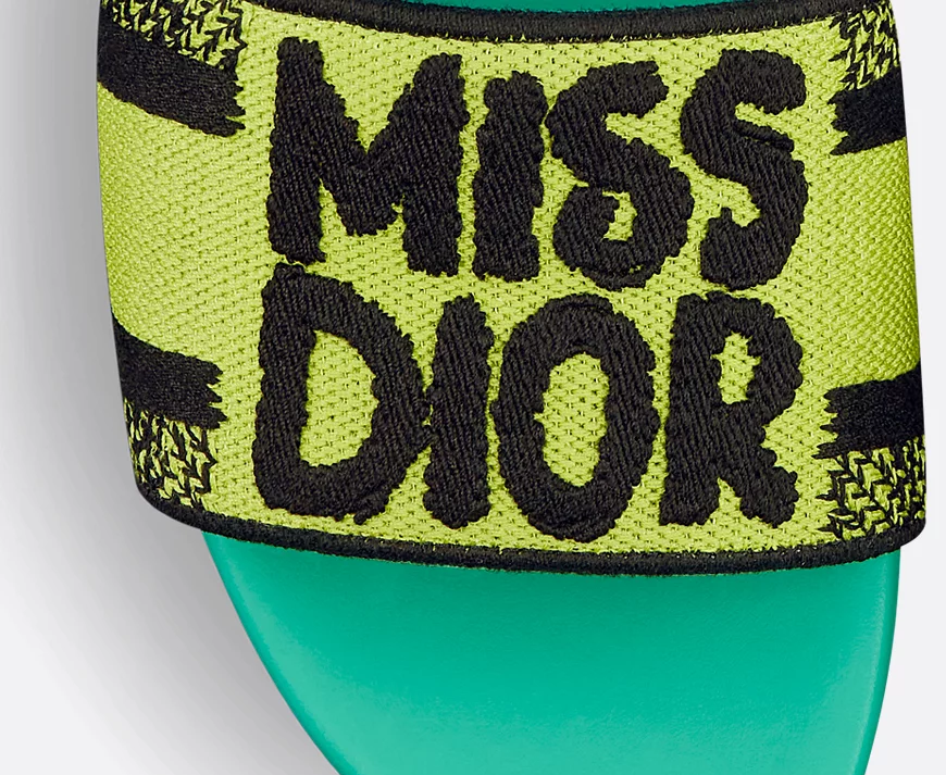 Dep Dior Dway Embroidered 'Lime' KCO136EZD-S52H