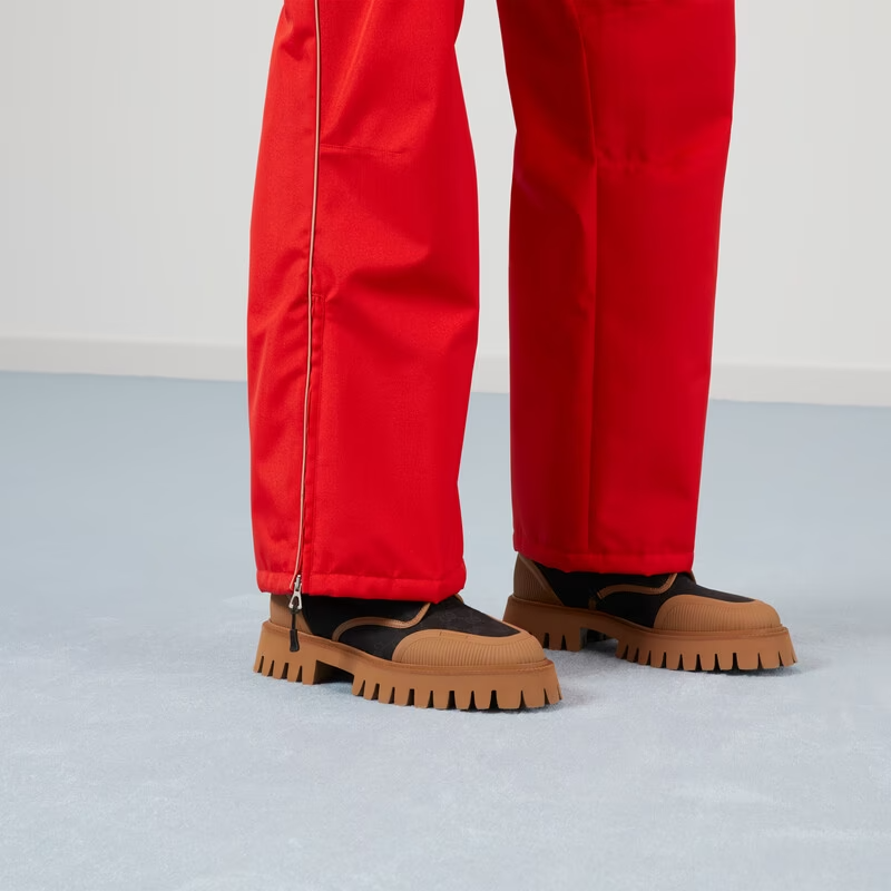 Giay Gucci Lace-up Boot 'Black Canvas' 699970-KQWM0-1146