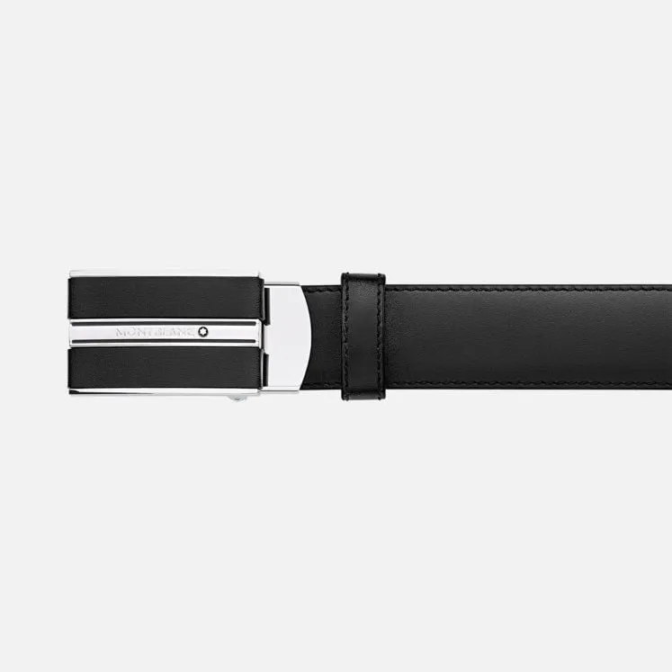 That Lung MontBlanc Leather Belt 'Black' 118421