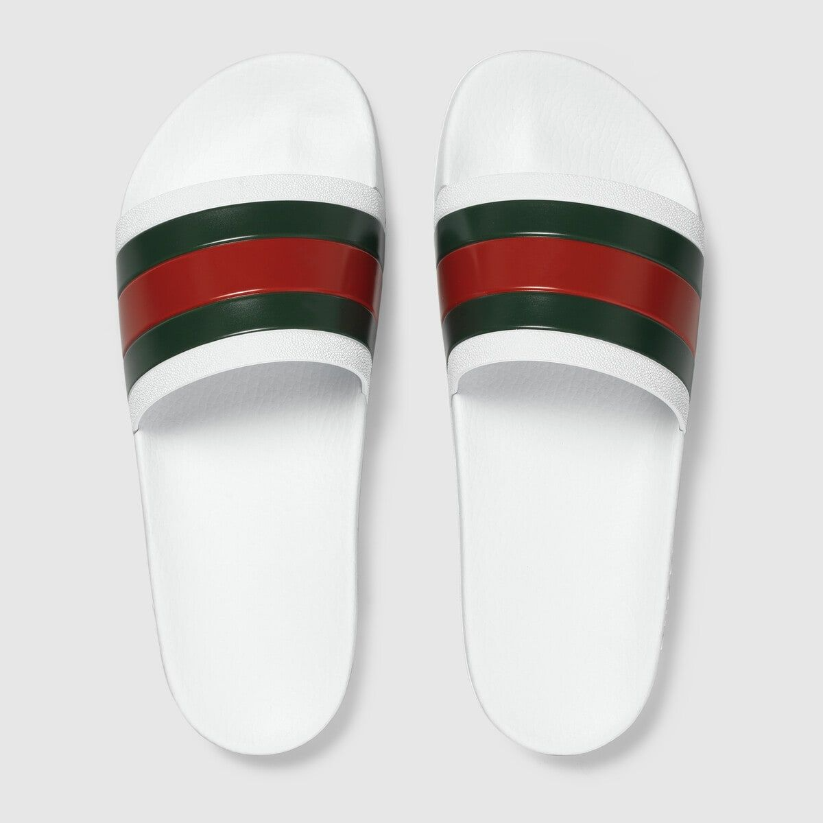 Dep Gucci Pursuit Pool Slides 'White' 308234-GIB10-9079