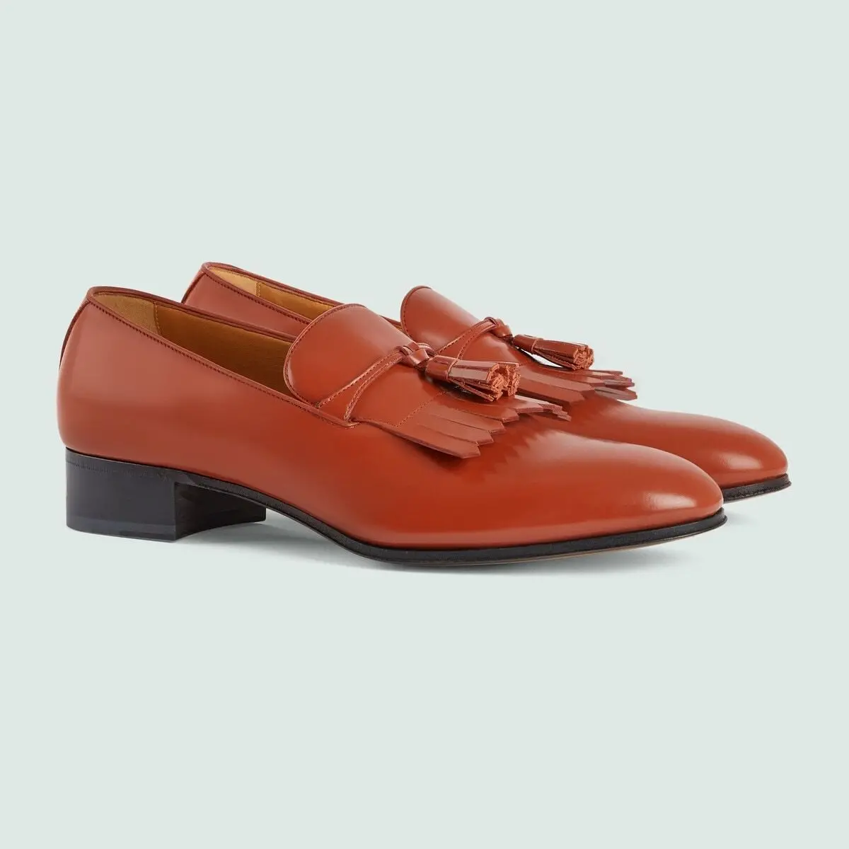 Giay Gucci Loafer With Tassel 'Amber' 714681-DS8S0-2505