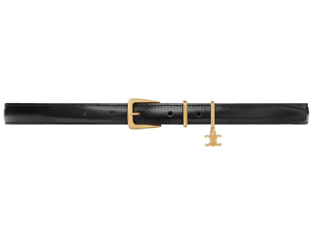 That Lung Celine Elegant Charm Belt 'Black' 45BBQ3A01-38NO