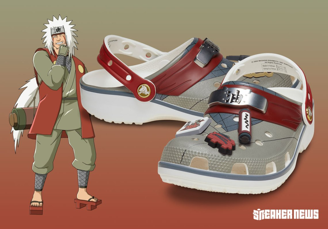 Dep Crocs Classic Clog x Naruto Shippuden 'Jiraiya' 209886-100