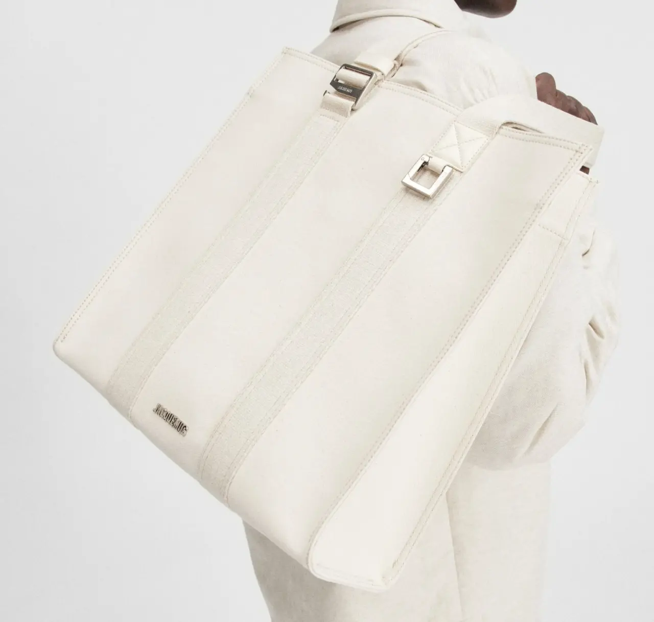 Tui Jacquemus Cuerda Shopper Bag 'White' 236BA305-3137-110