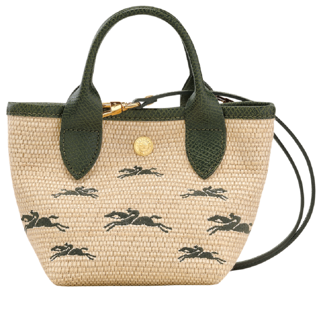 Tui Longchamp Le Panier Pliage XS 'Khaki' 10206HCF292