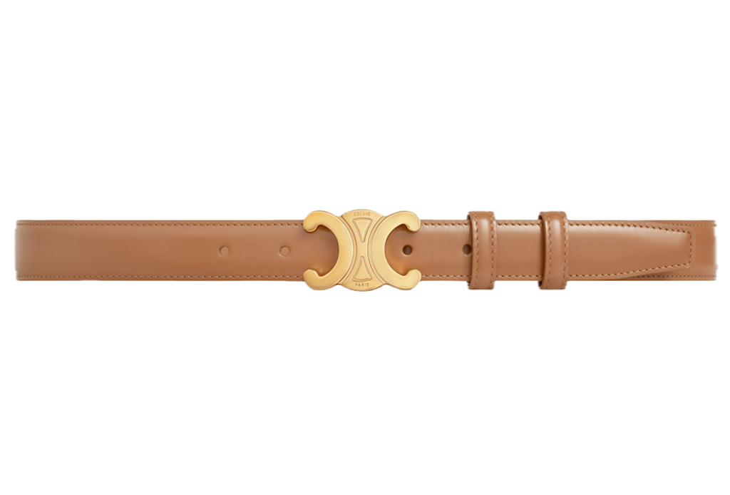 That Lung Celine Medium Triomphe Belt 'Bronze' 45AK93A01-18BU