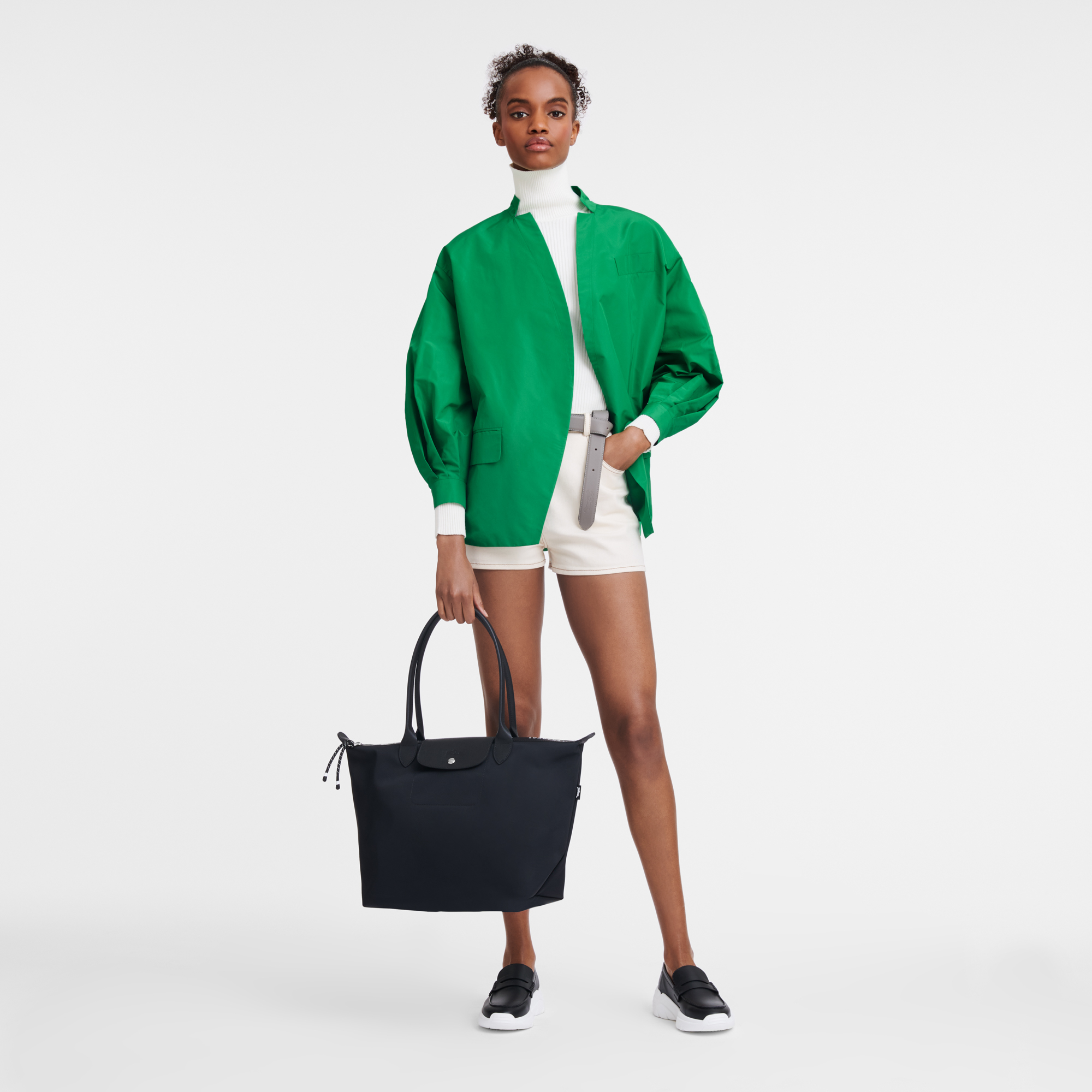 Tui Longchamp Le Pliage Collection L Tote Bag 'Black' L1899HSR001