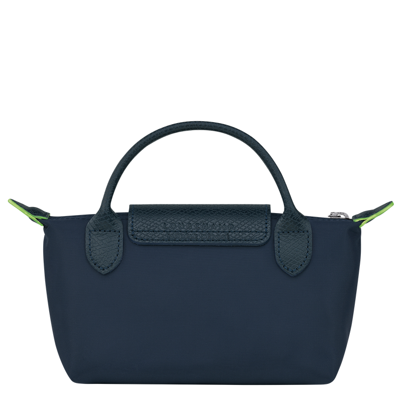 Tui Longchamp Le Pliage Green Pouch With Handle 'Navy' 34175919P68