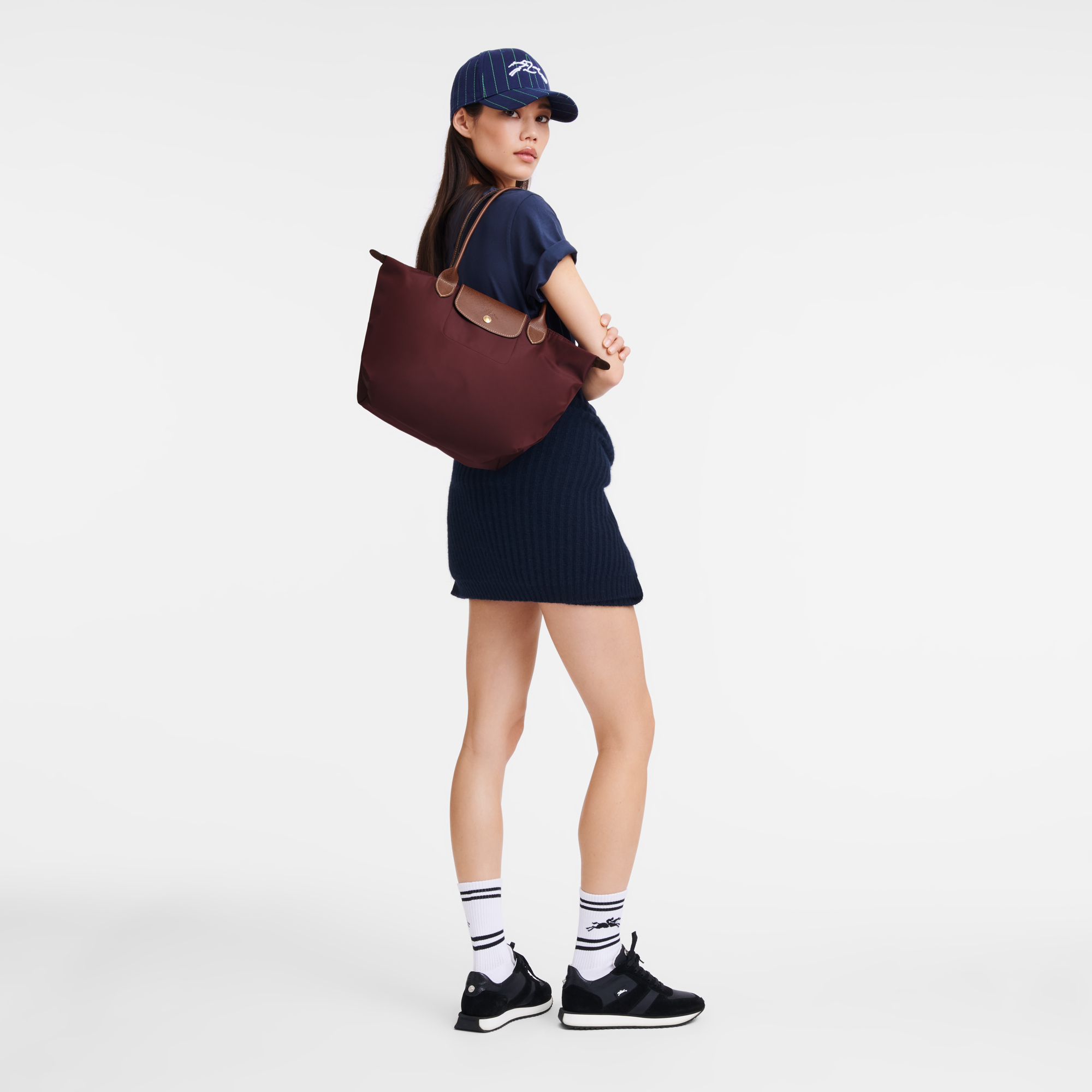 Tui Longchamp Le Pliage Original M Tote Bag 'Burgundy' L2605089P87