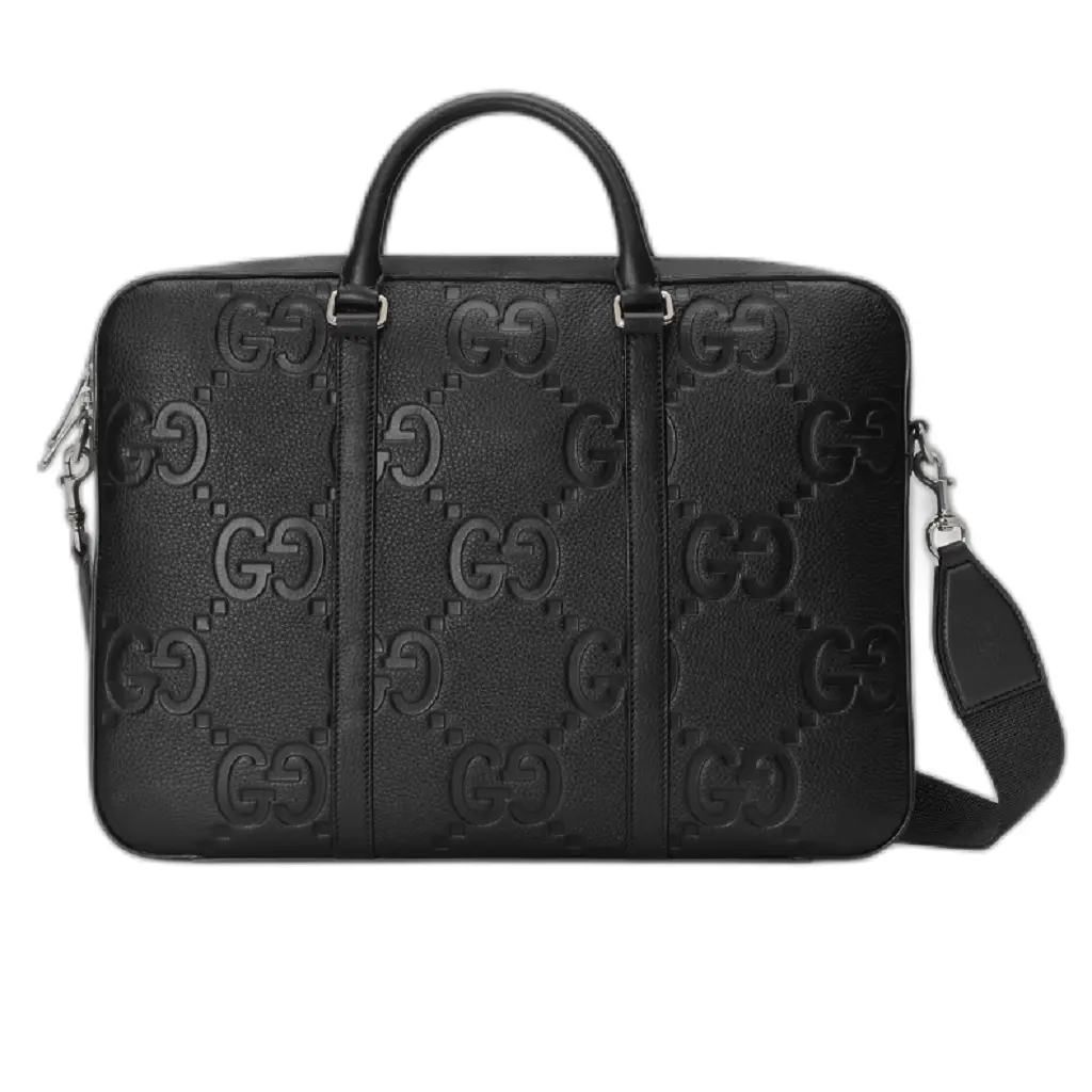 Tui Gucci Jumbo GG Briefcase 'Black' 658573-AABY7-1000