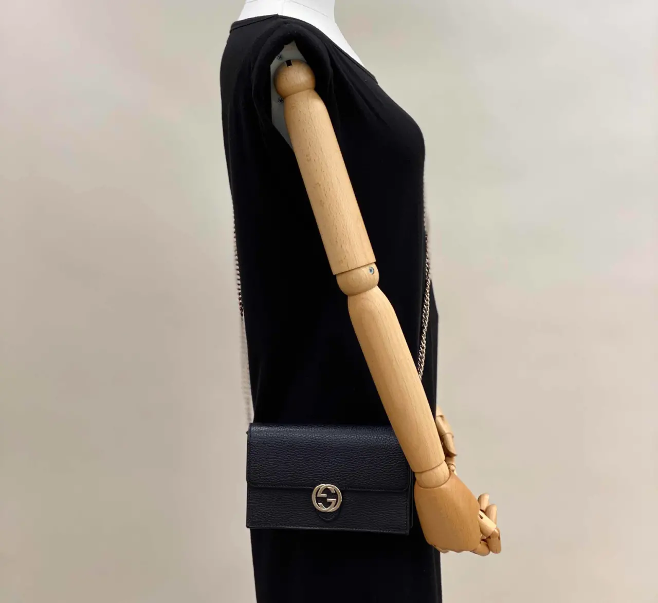 Tui Gucci Crossbody Bag 'Black' 615523-CAO0G-1000