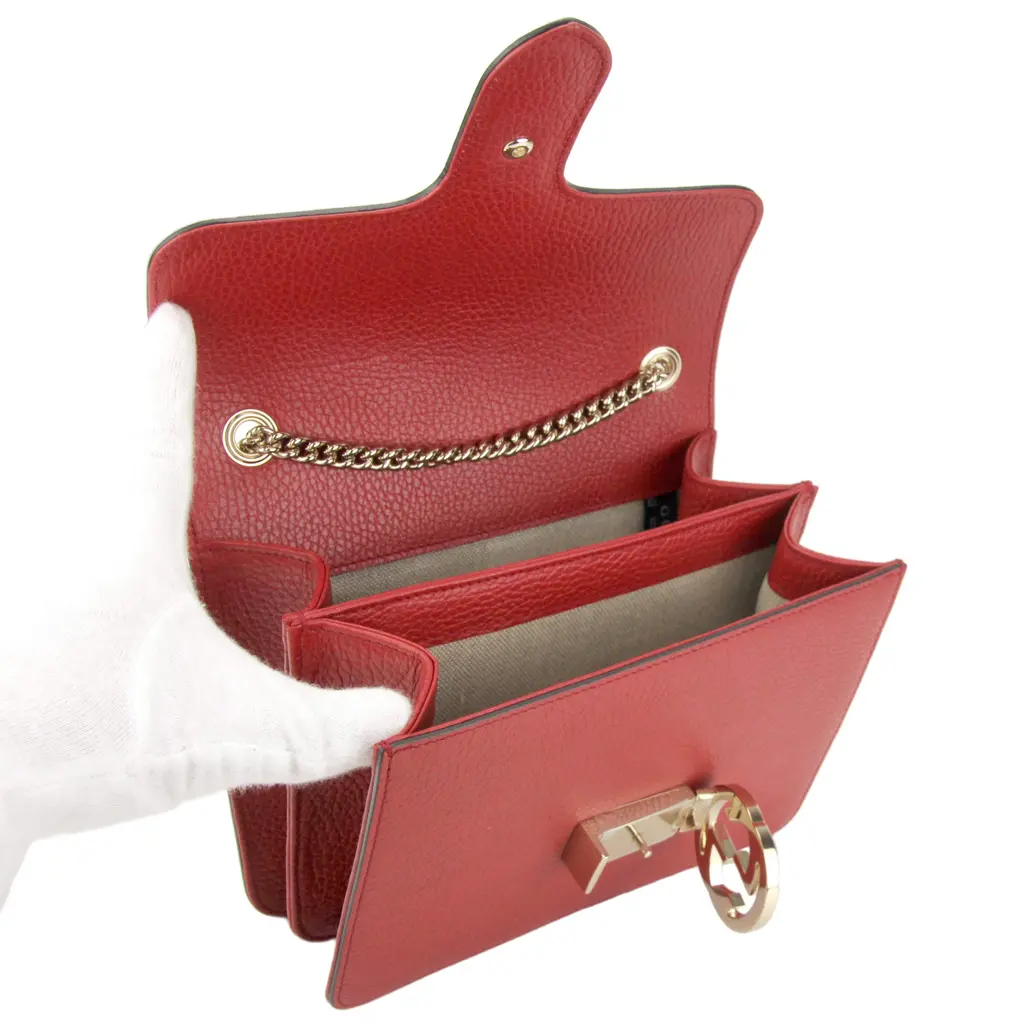 Tui Gucci GG Chain Shoulder 'Red' 510304-CAO0G-6420