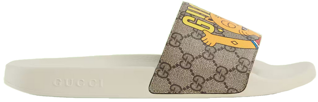 Dep Gucci GG Supreme Slide 'Cat' 699302-U1G00-8462