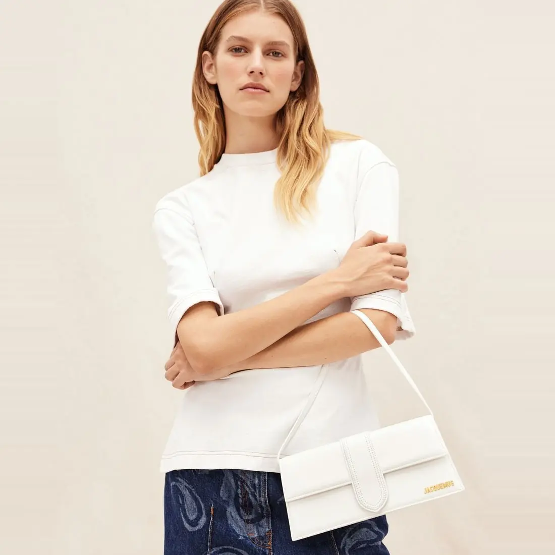 Tui Jacquemus Le Bambino Long 'White' 221BA013-3060-100