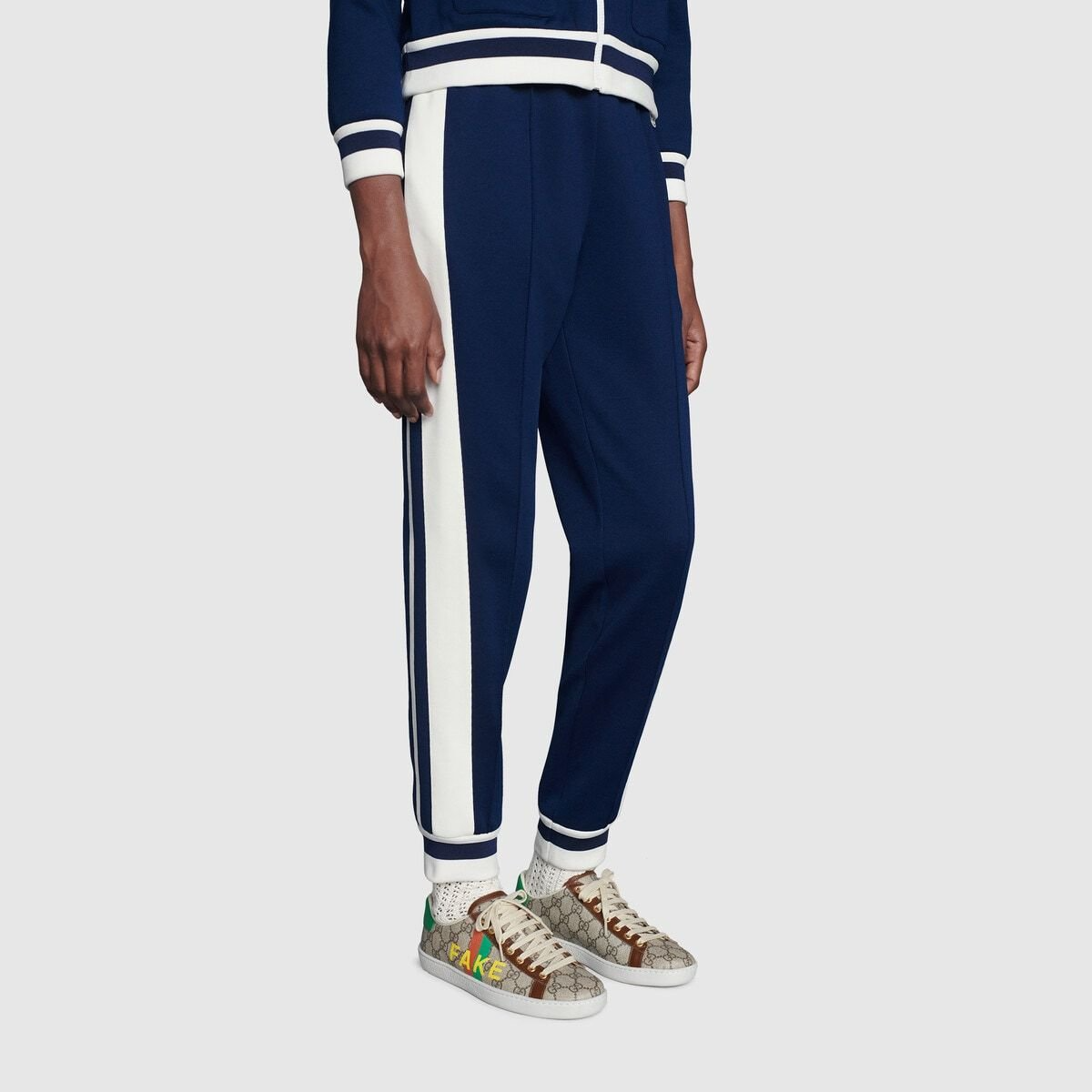 Giay Gucci Ace 'Fake Not Print' 636358-2GC10-8260