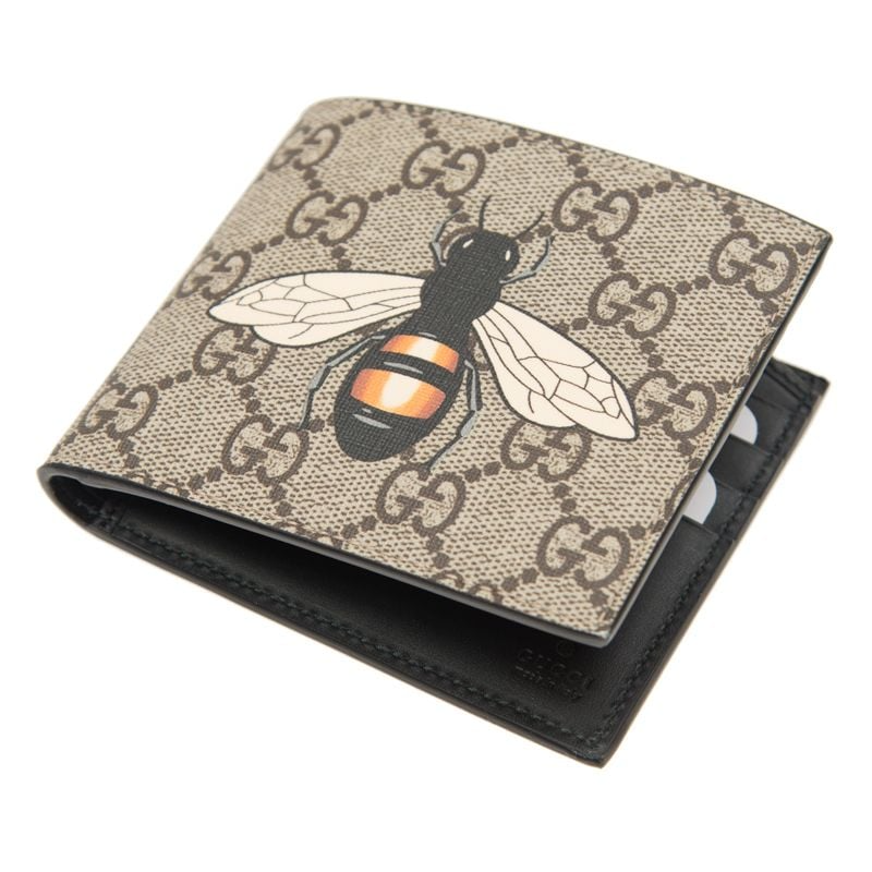 Vi Gucci Bee Wallet 'Beige' 451268-K5V1N-8666
