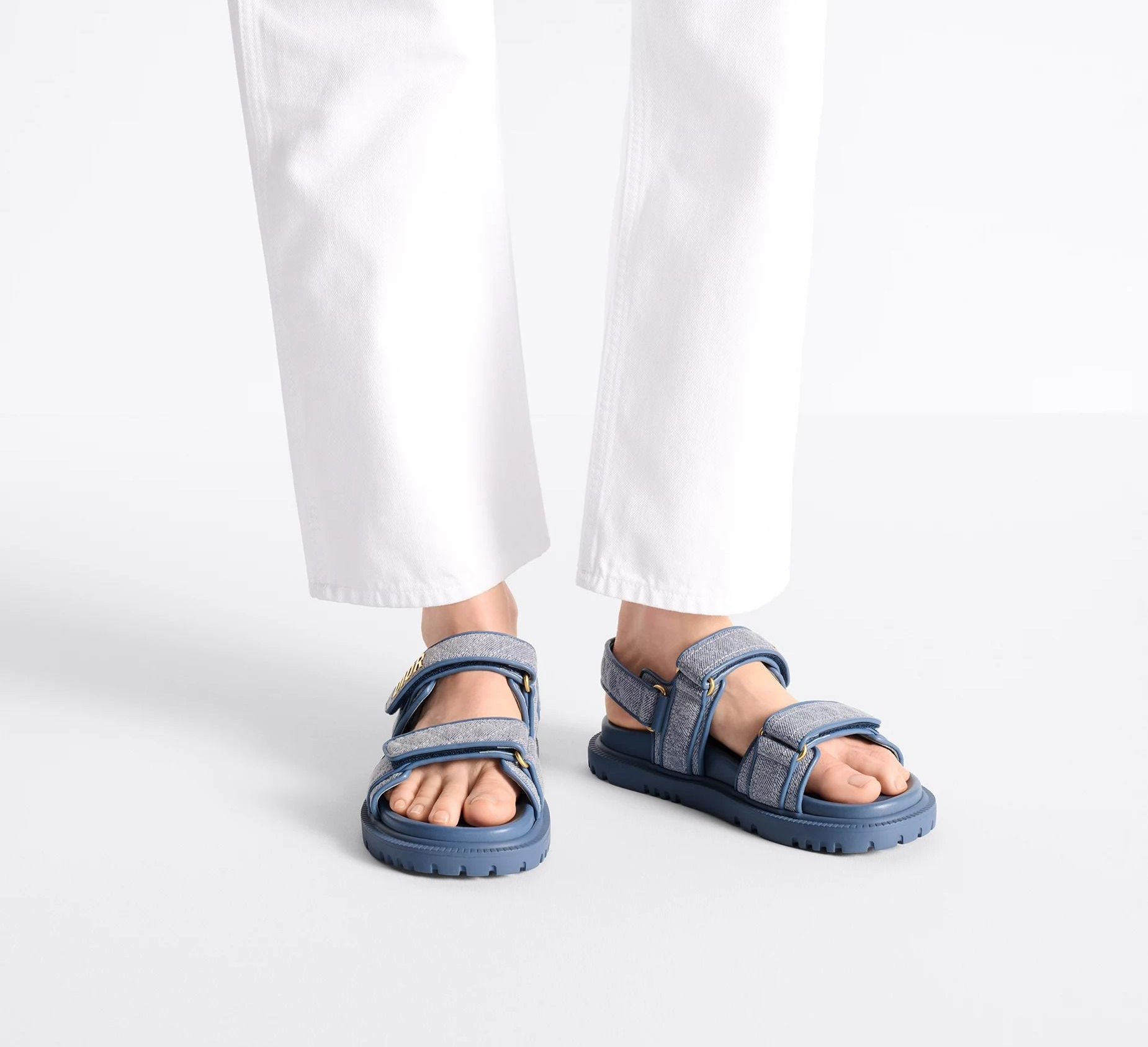 Dep Dior Dioract Sandal 'Blue' SKU: KCO141FJL-S70B