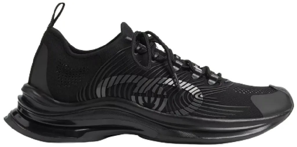Giay Gucci Run Sneaker 'Black' 714658-USM10-8442