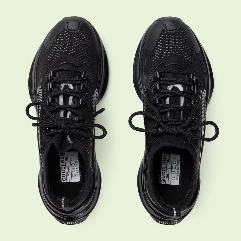 Giay Gucci Run Trainers 'Black' 714665-USM10-8442
