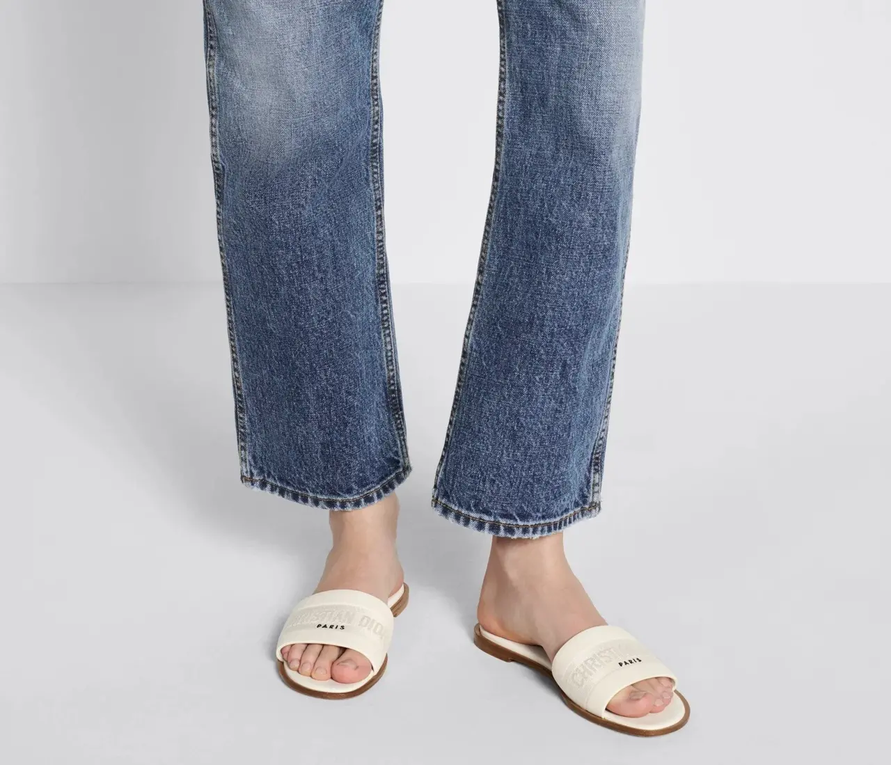 Dep Dior Dway Slide 'White' KCQ986CEY-S03W