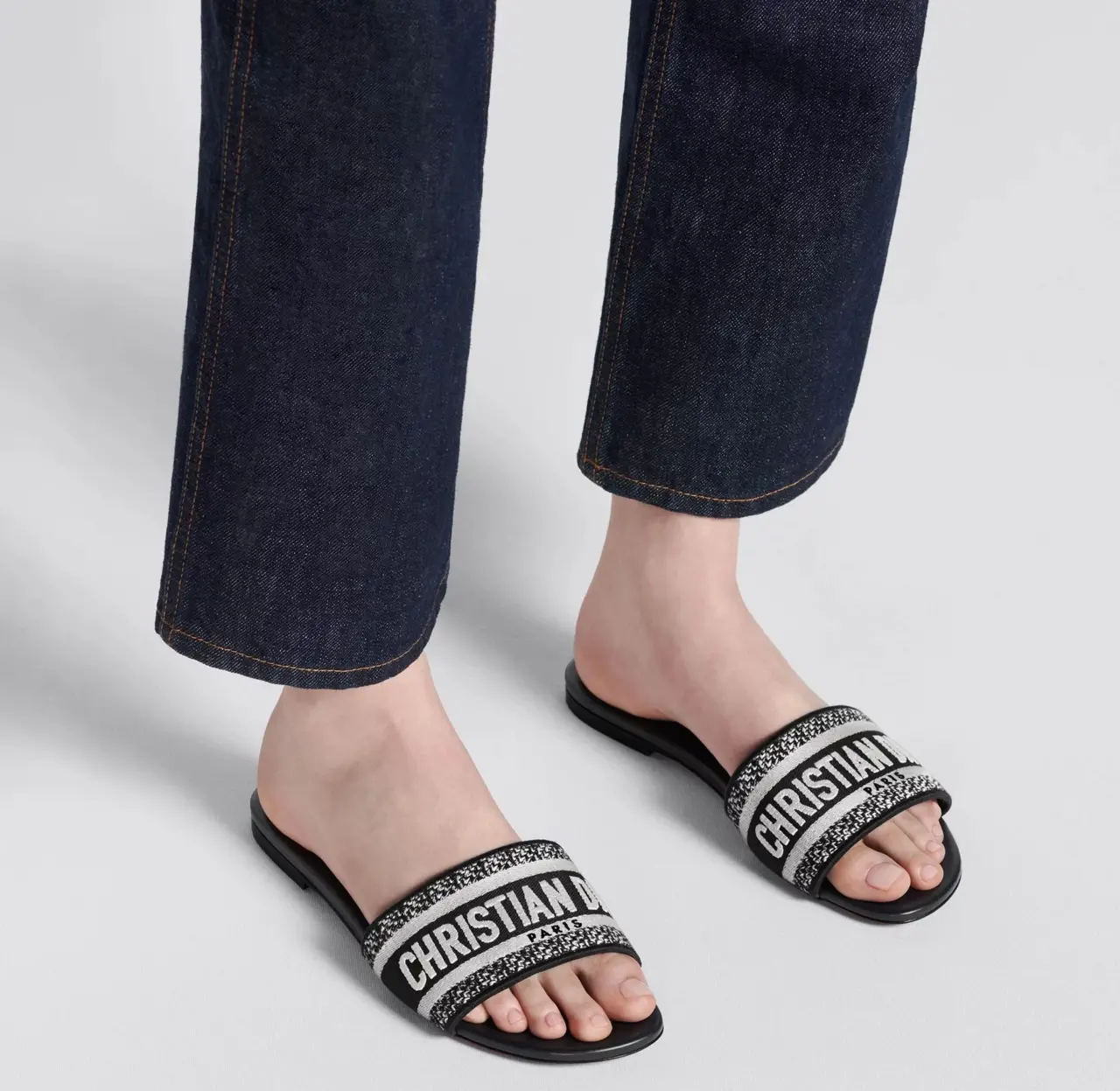 Dep Dior Dway Slide 'Black' KCQ166ERC-S11X
