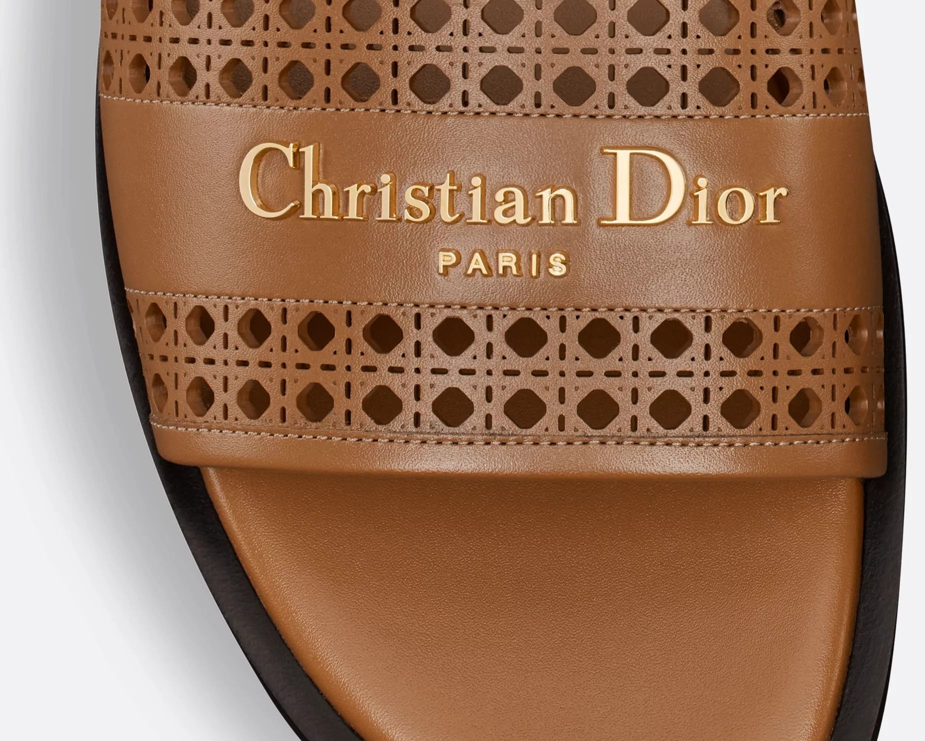 Dep Dior D-Lane Slide 'Camel' KCO157MLC-S43M