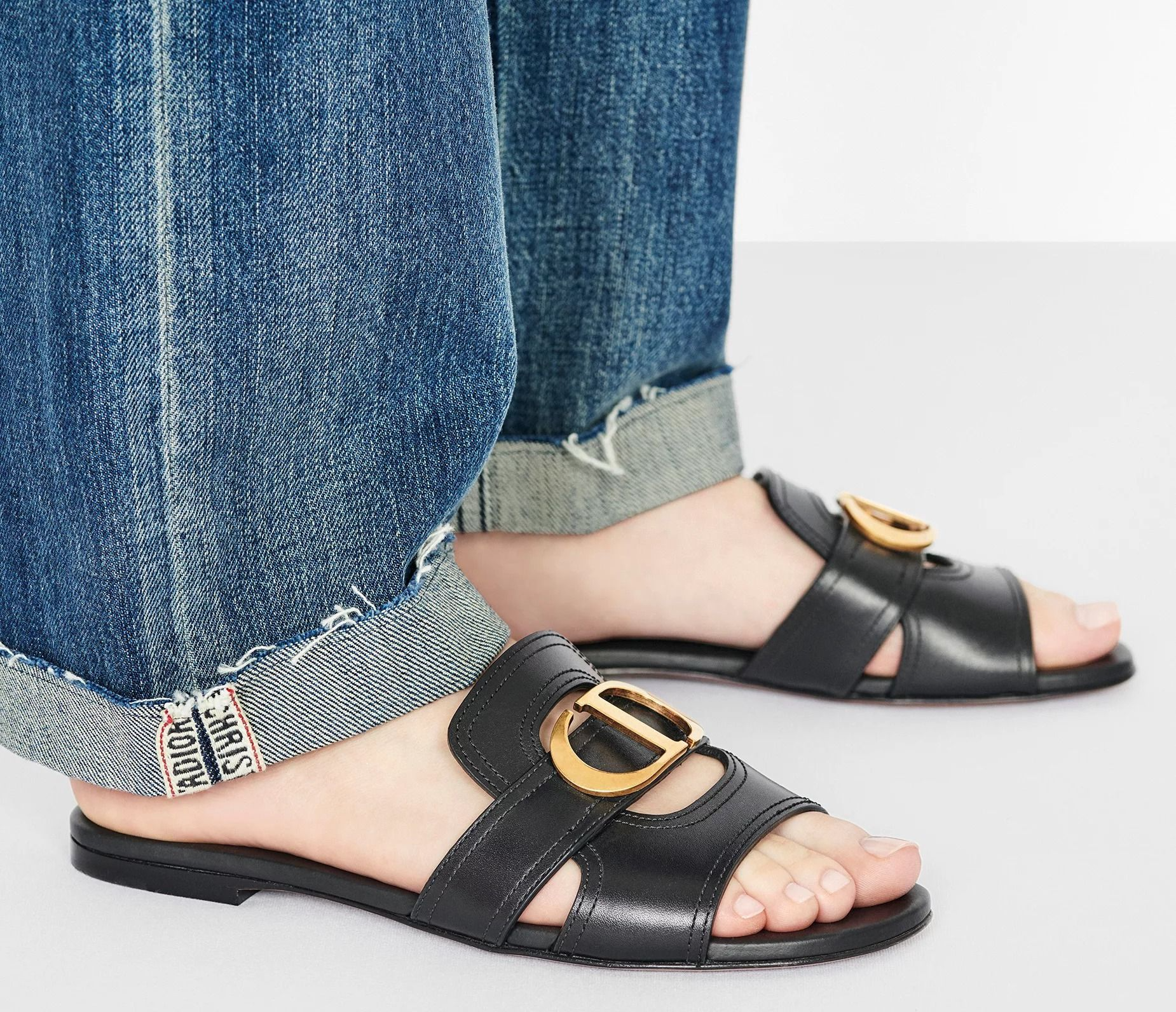 Dep Dior 30 Montaigne Slide 'Black' KCQ266VEA-S900