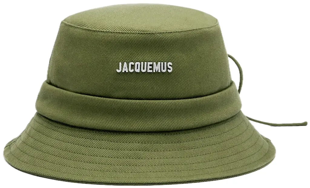Mu Jacquemus Gadjo Bucket Hat 'Khaki' 223AC001-5012-560