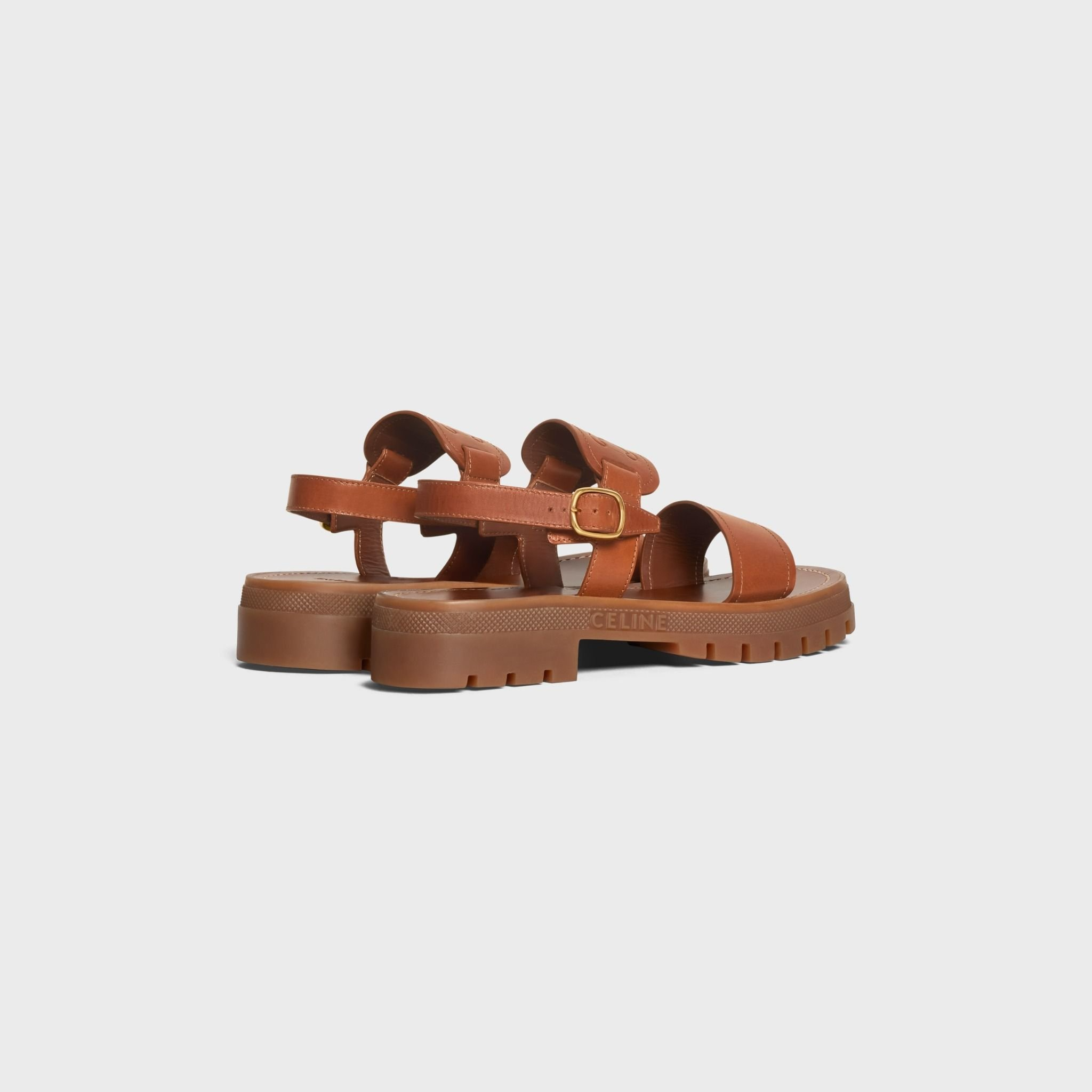Dep Celine Clea Triomphe Sandal 'Tan' 352473778C-04LU