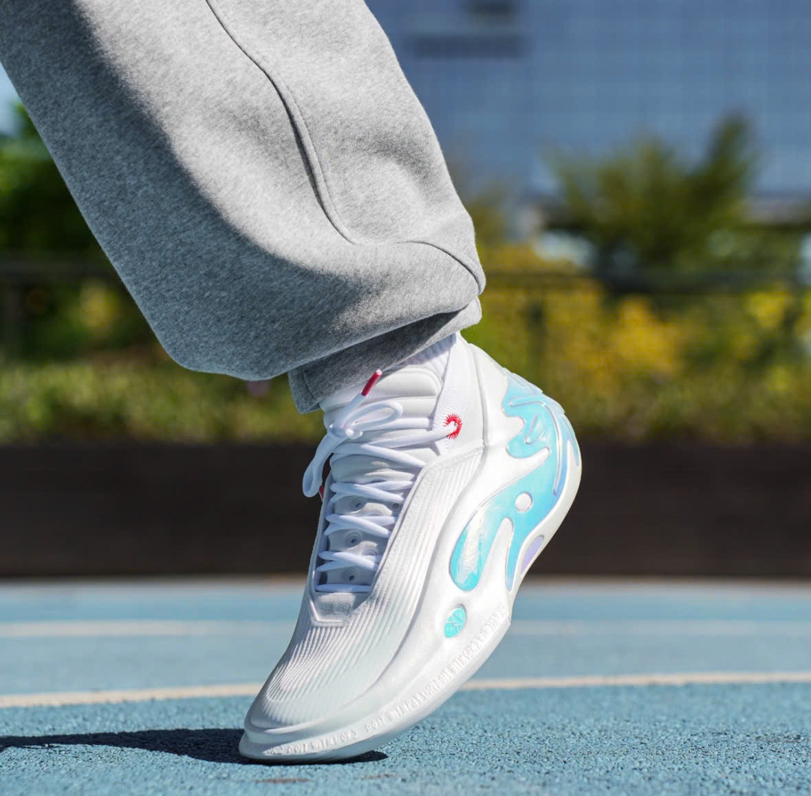 Giay Li-Ning Way of Wade 11 'Flash Silver' ABAU049-18