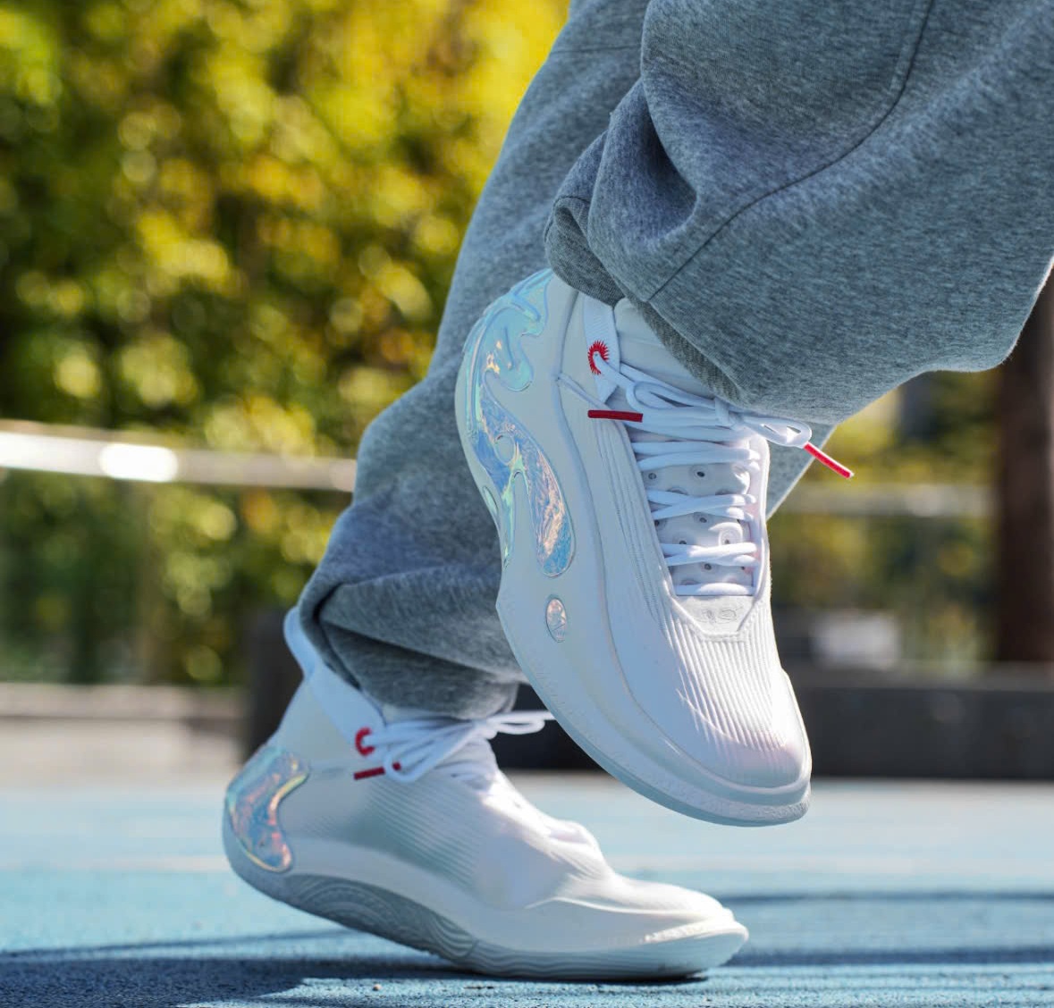 Giay Li-Ning Way of Wade 11 'Flash Silver' ABAU049-18