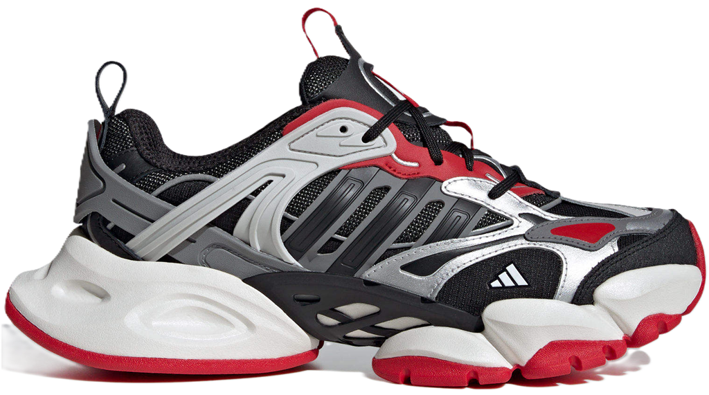 Giay Adidas XLG Runner Deluxe 'Black Silver Red' IH0615