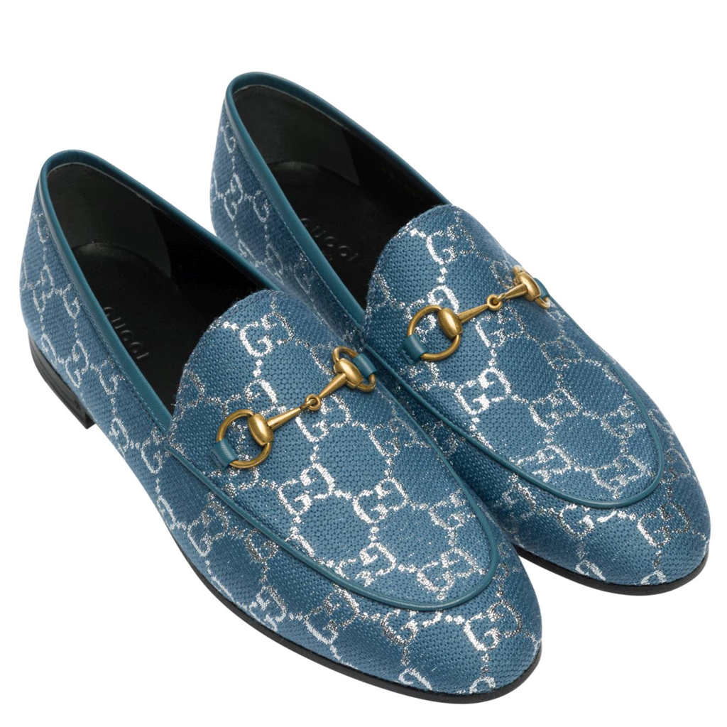 Giay Gucci Mocassini Jordaan GG 'Blue' 431467-2C820-4691