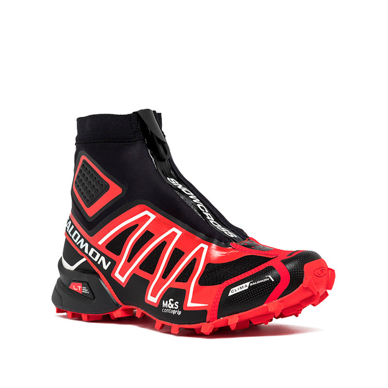 Giay Salomon Snowcross 'Black Fiery Red' L47467300