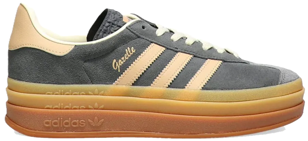 Giay Adidas Gazelle Bold 'Grey Six' IE0428