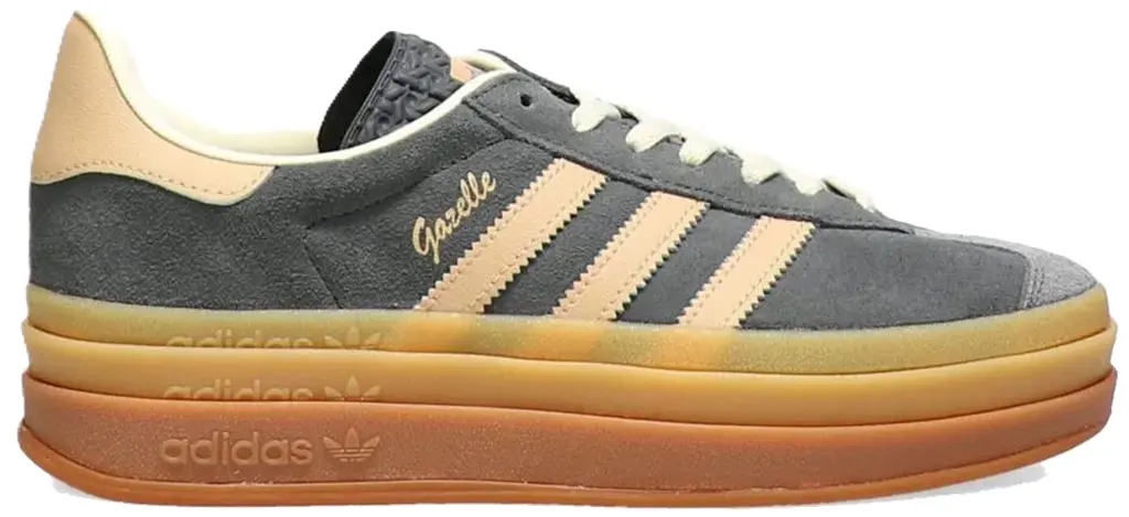 Giay Adidas Gazelle Bold 'Grey Six' IE0428